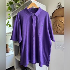 Ralph Lauren Men's Polo Shirt in Rich Purple
